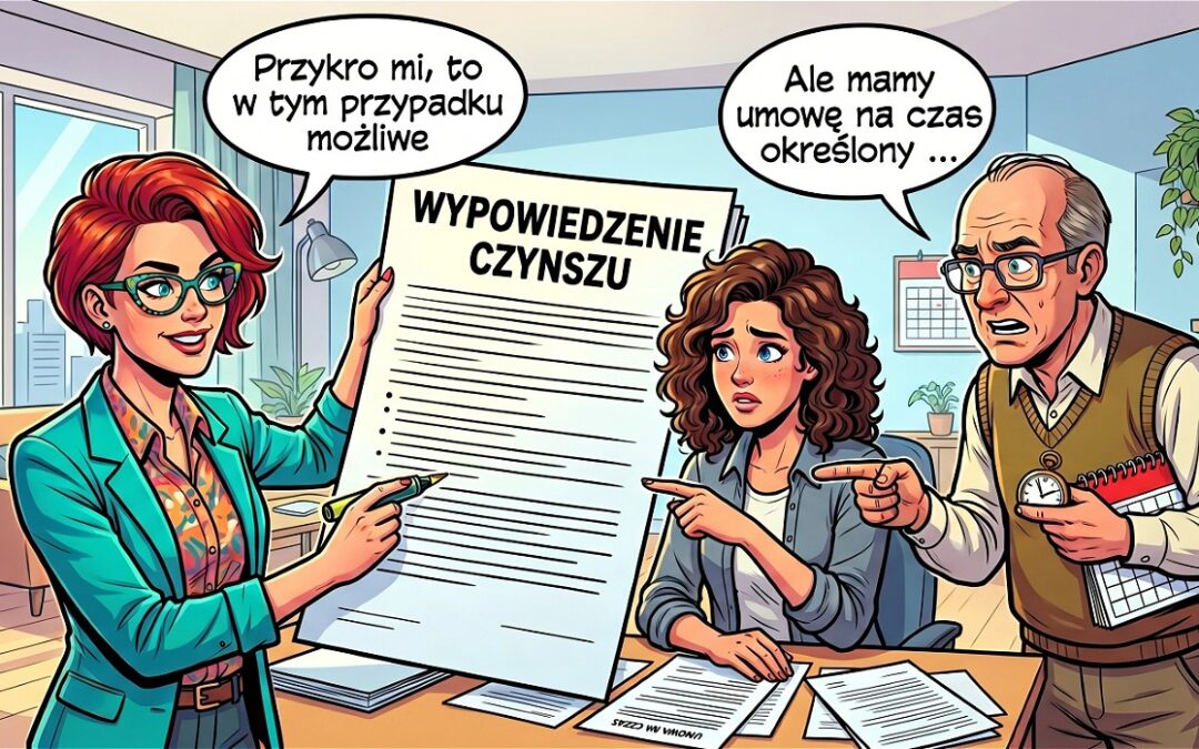 Najem biura na czas określony = stabilny czynsz. Czy na pewno?